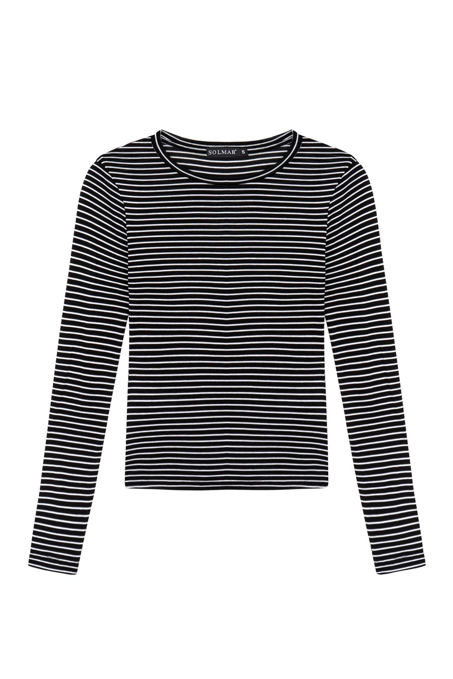 Black Striped Long Sleeve - SOLMAR