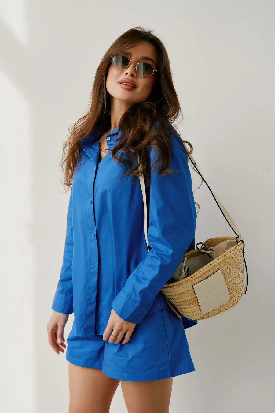 NEW Electric Blue Cotton Set