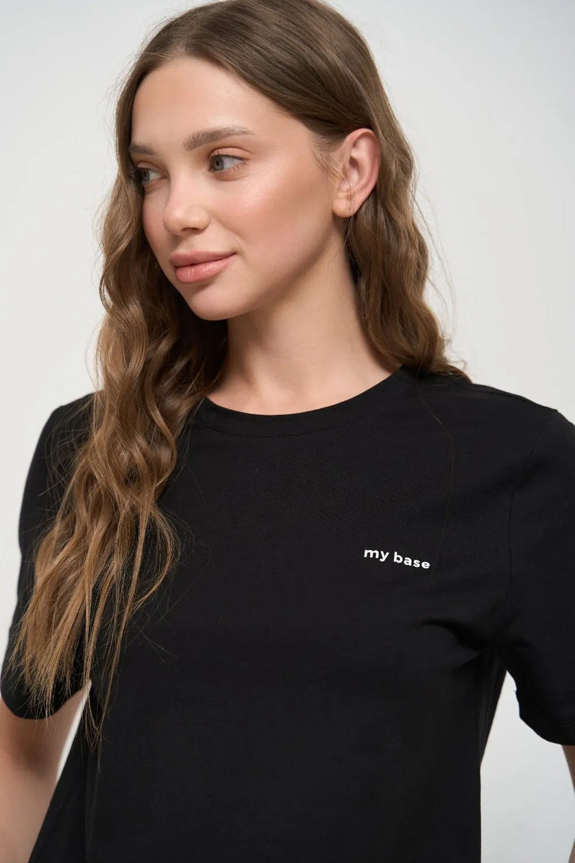 Black "My Base" T-Shirt
