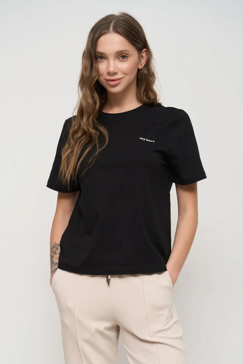 Black "My Base" T-Shirt