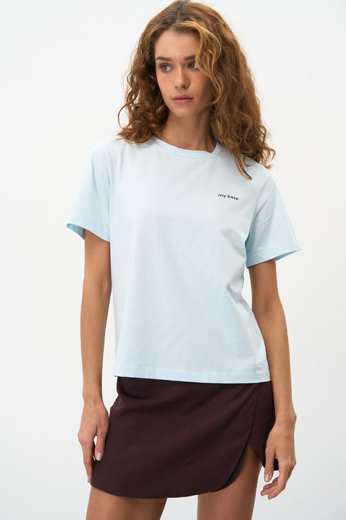 Blue "My Base" T-Shirt - SOLMAR
