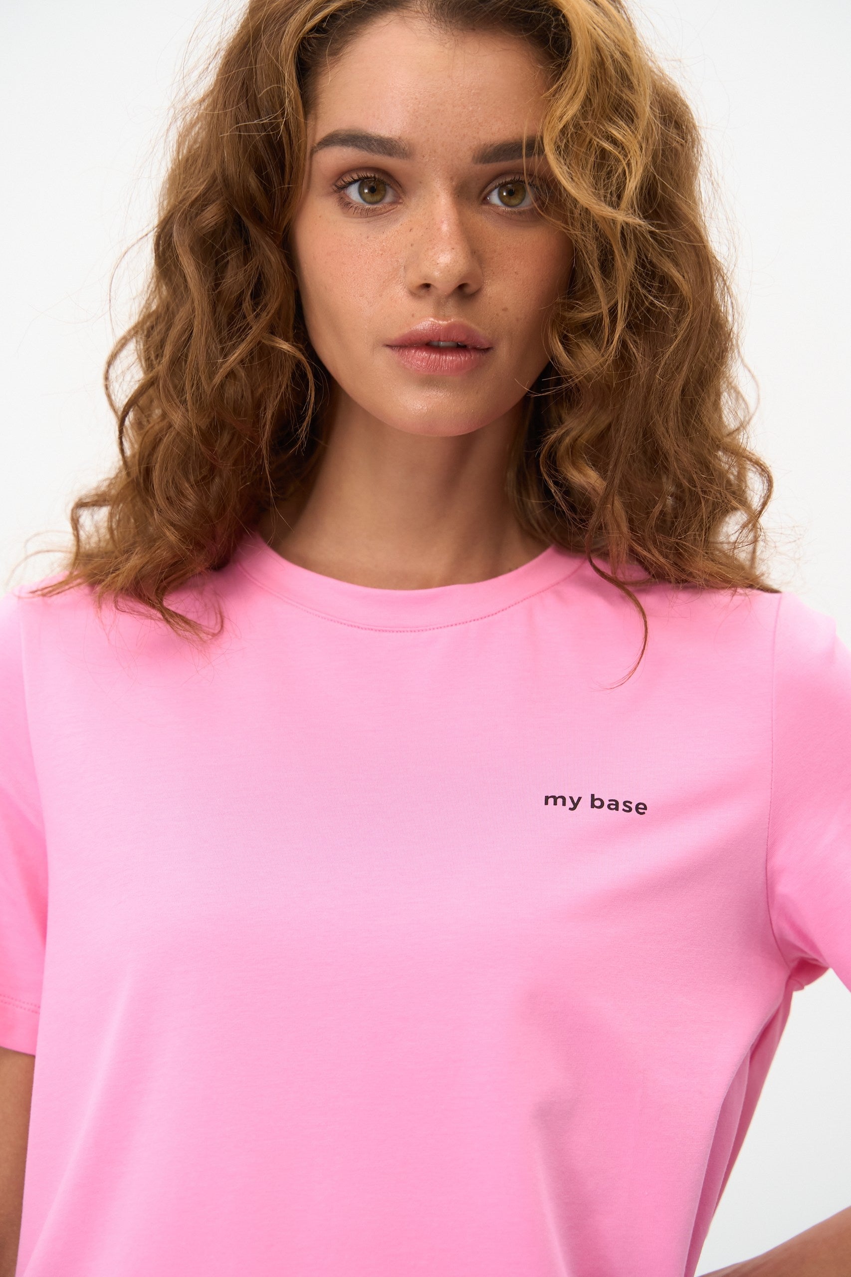 Pink "My Base" T-Shirt - SOLMAR