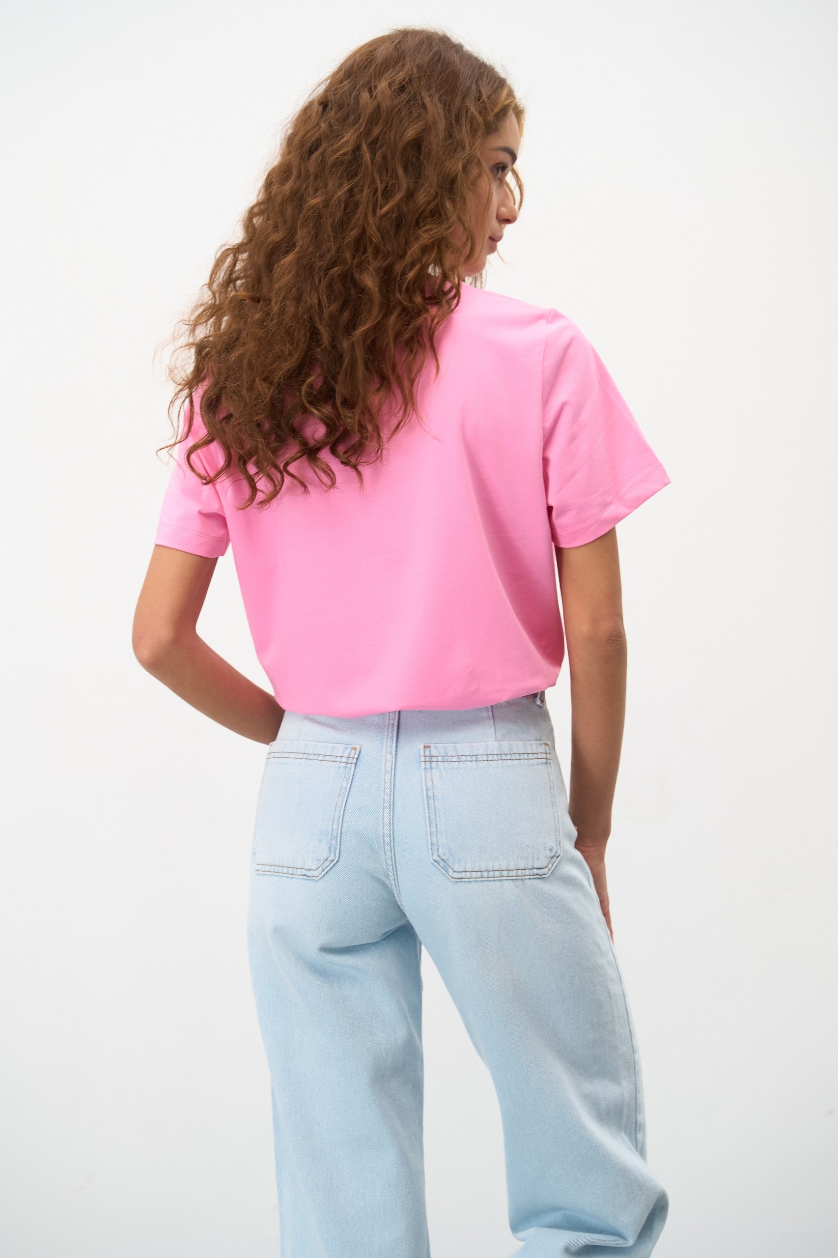 Pink "My Base" T-Shirt - SOLMAR