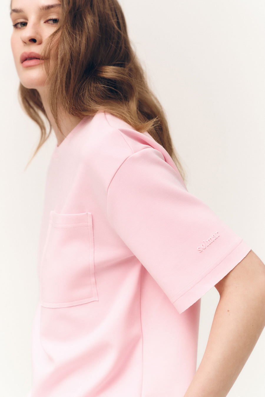 Pink T-Shirt with Pocket