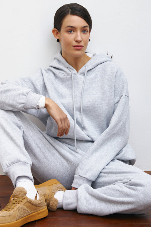 Grey sports hoodie - SOLMAR