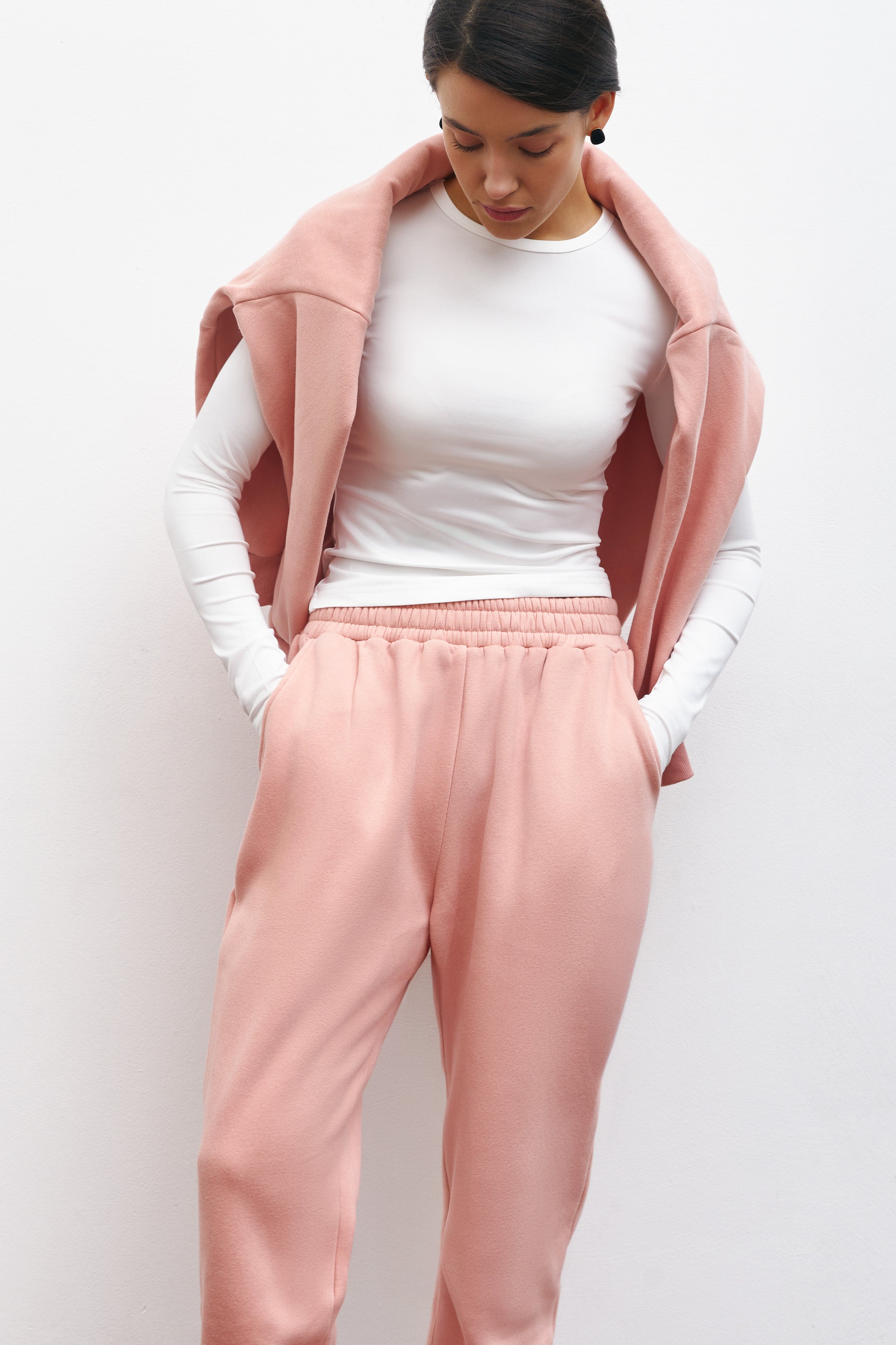 Pink sports pants - SOLMAR