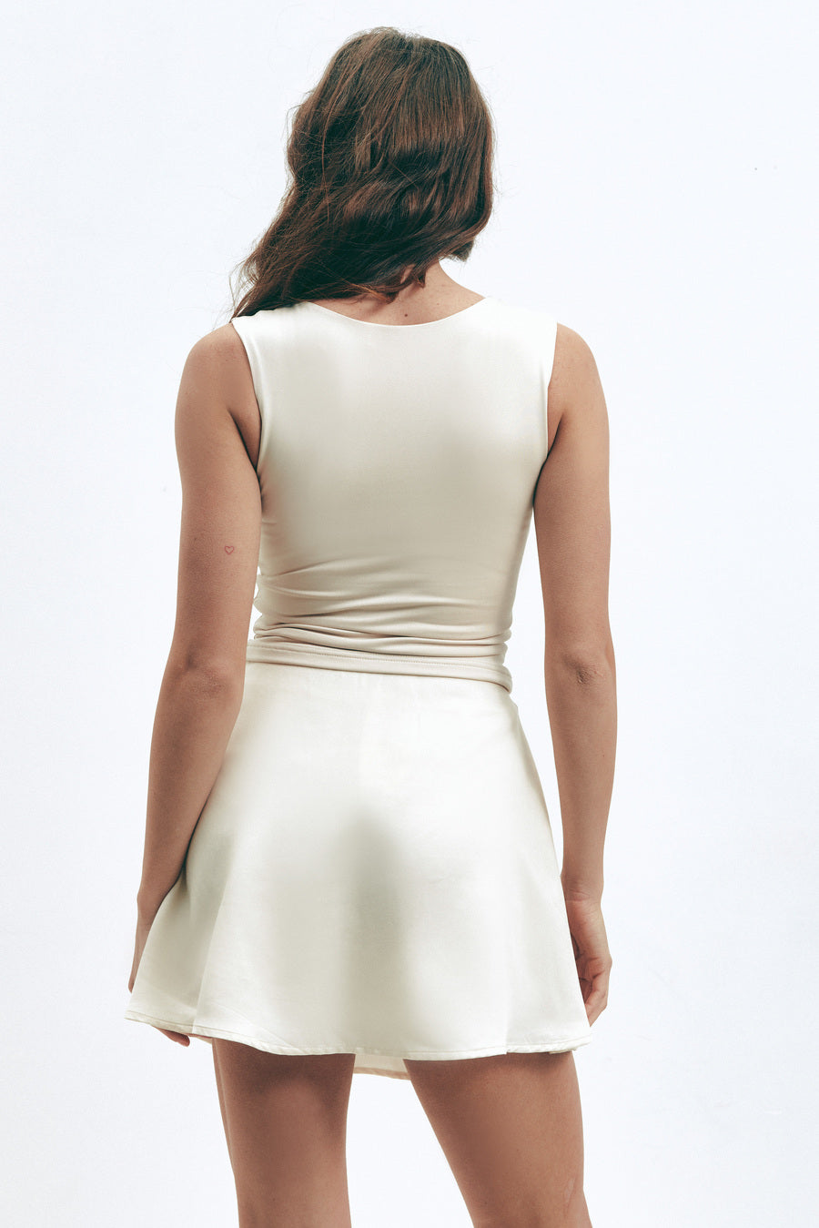 Milk Basic Tank Top - SOLMAR
