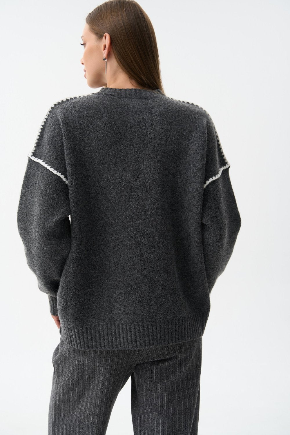 Grey sweater - SOLMAR