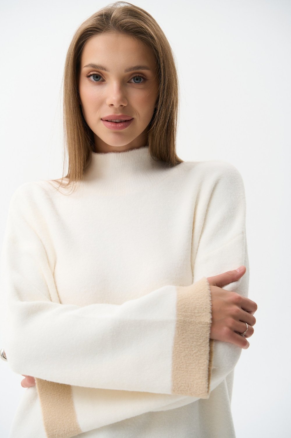 Beige sweater - SOLMAR