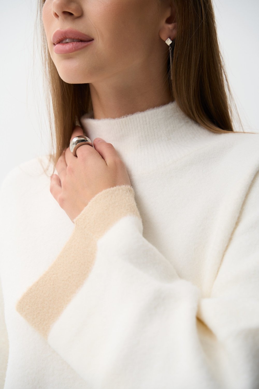 Beige sweater - SOLMAR