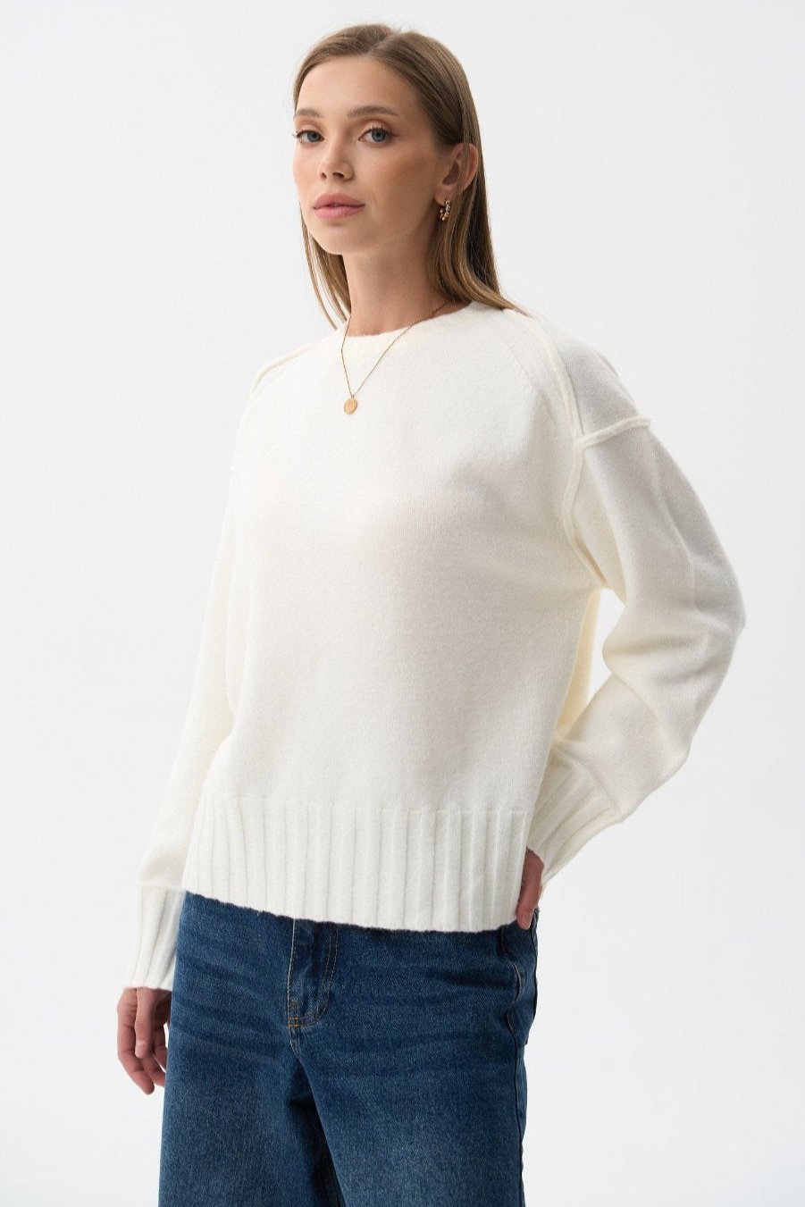 Milk sweater - SOLMAR