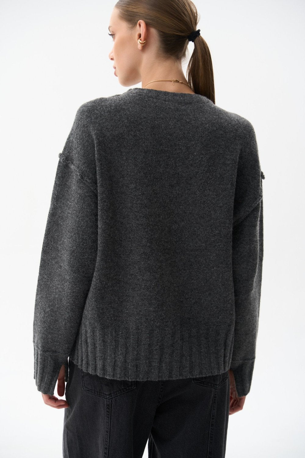 Grey sweater - SOLMAR