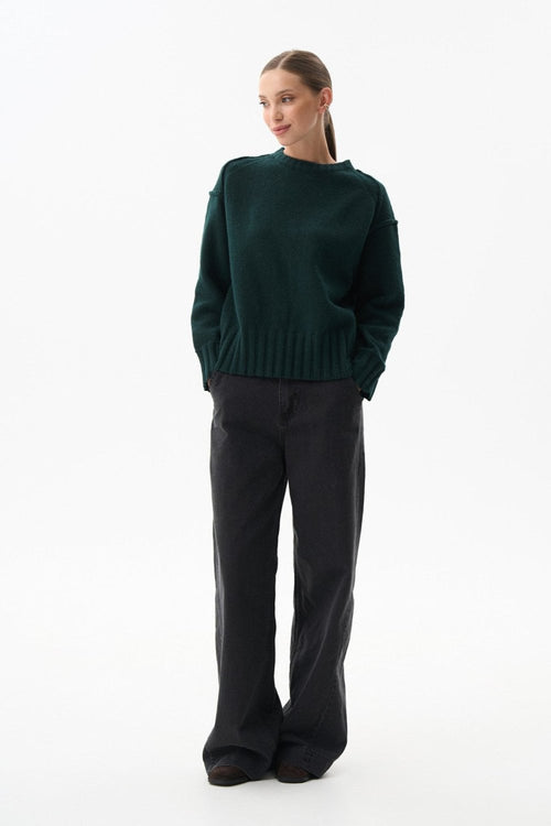 Green sweater - SOLMAR