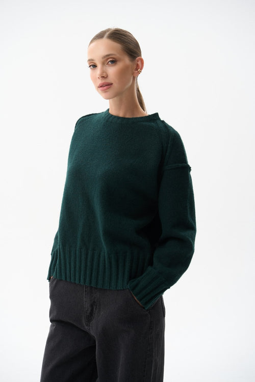 Green sweater - SOLMAR