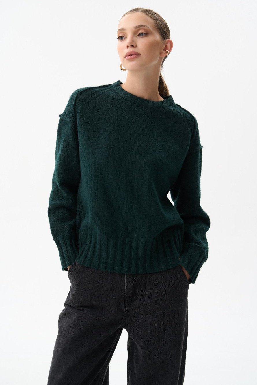 Green sweater - SOLMAR