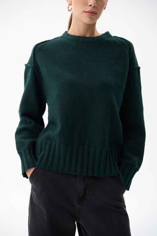 Green sweater - SOLMAR