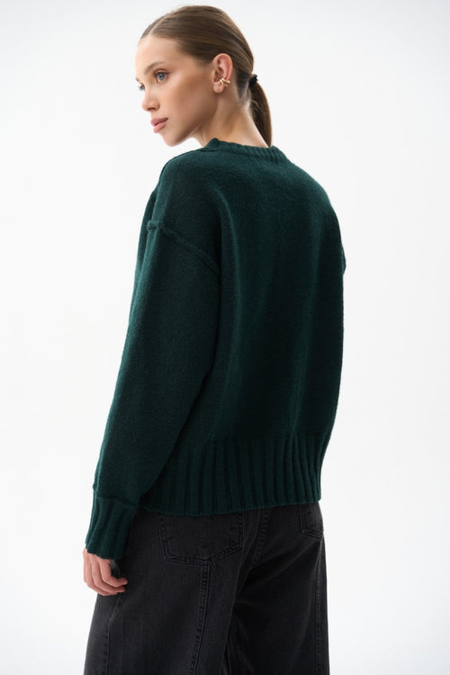 Green sweater - SOLMAR