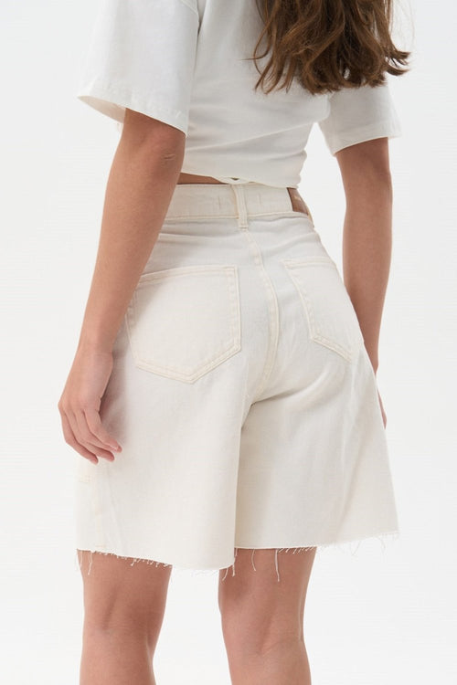 Milk Denim Oversized Shorts - SOLMAR