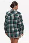 Checkered shirt in color green