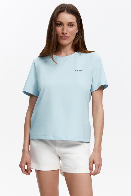 My Base graphic T-shirt, Bliue