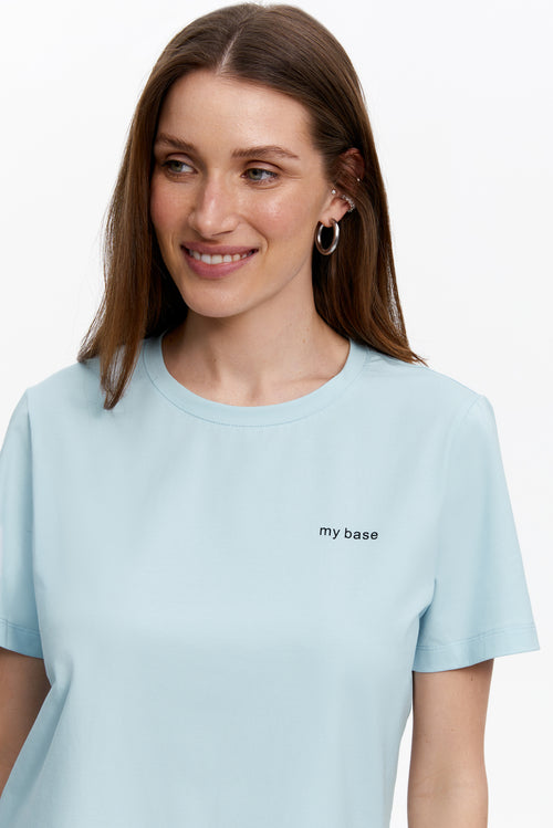 My Base graphic T-shirt, Bliue