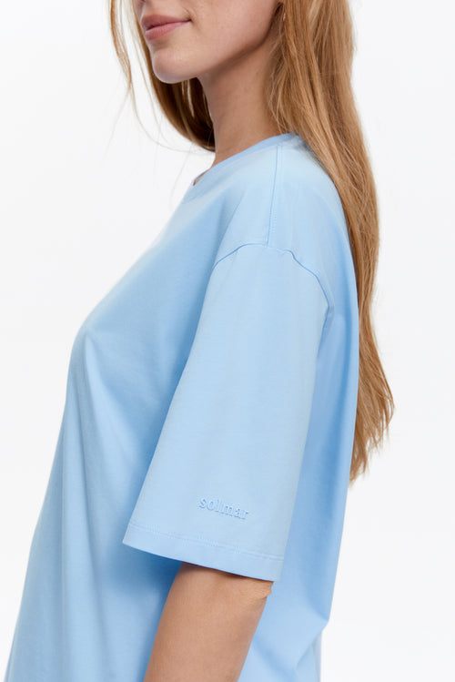 Loose-fit T-shirt, Cloud Blue