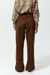 WIDE-LEG jeans, Chocolate Milk