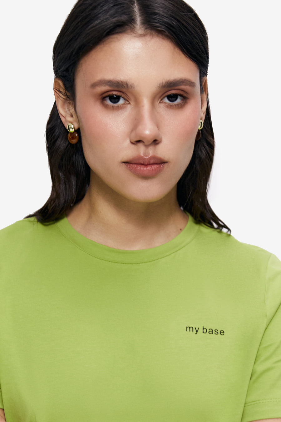 My Base graphic T-shirt, Lemongrass