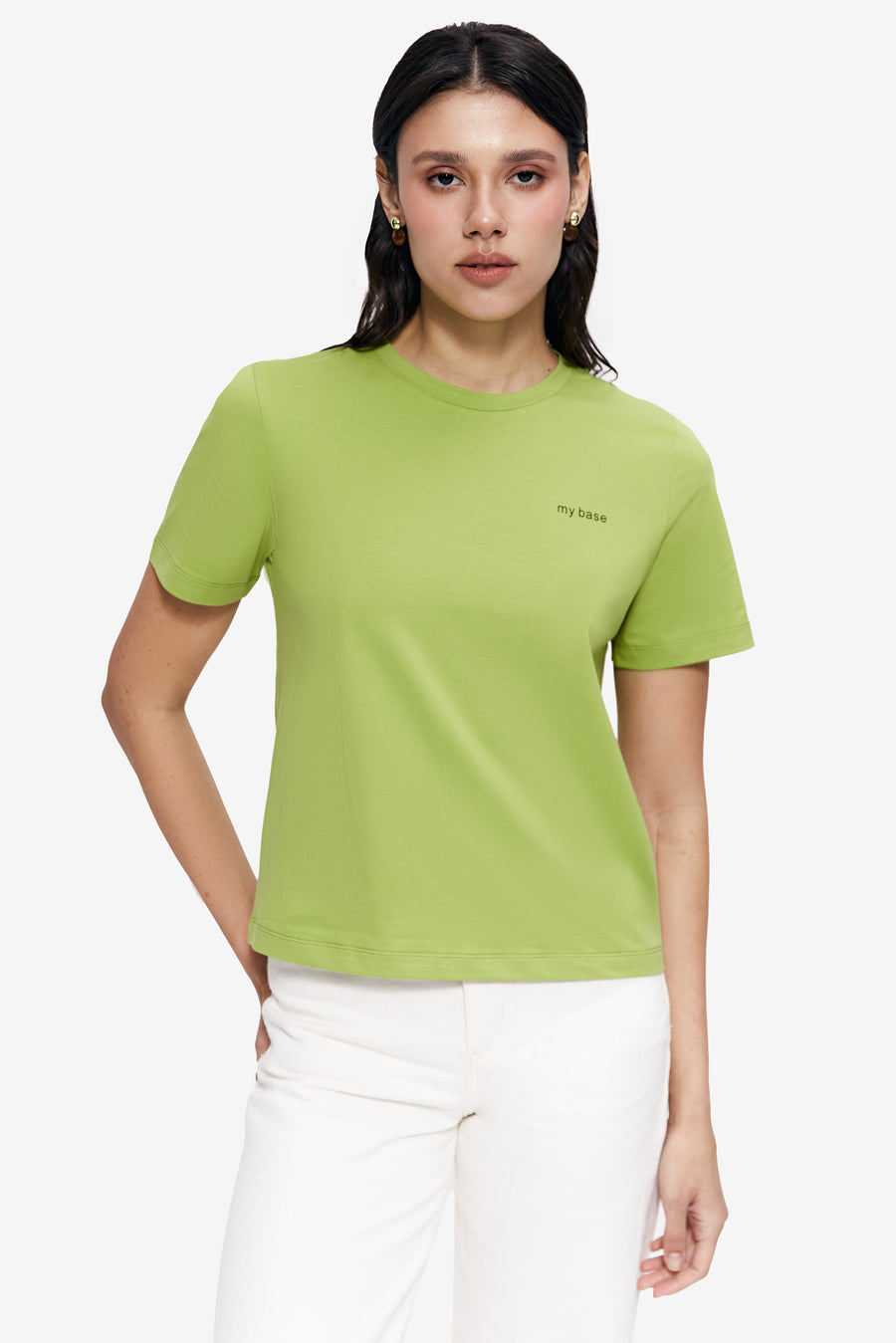 My Base graphic T-shirt, Lemongrass