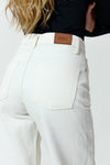 Wide-Leg Jeans, Milk