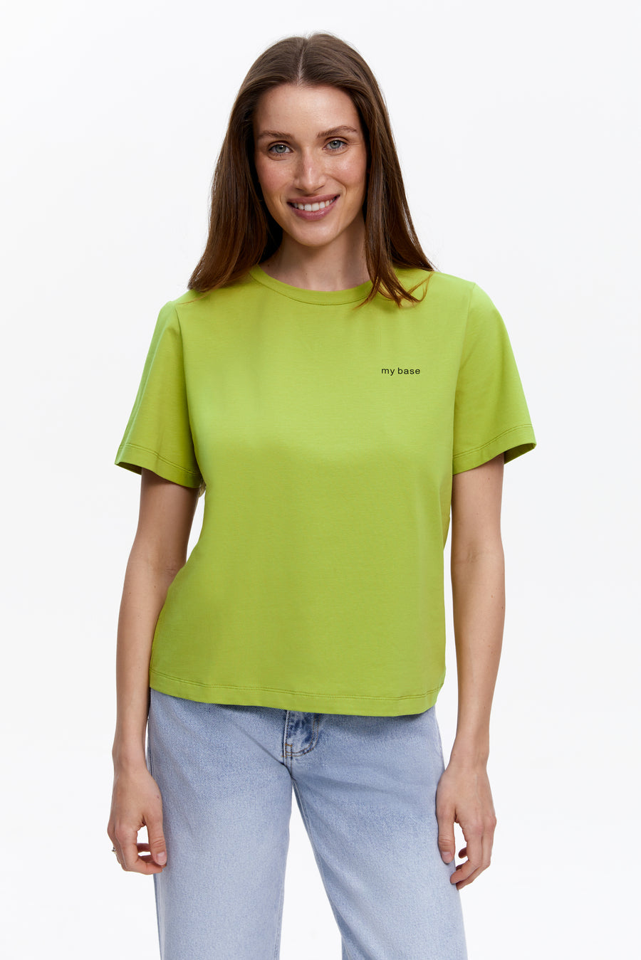 My Base graphic T-shirt, Lemongrass