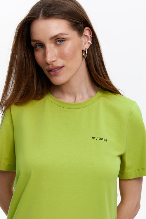 My Base graphic T-shirt, Lemongrass