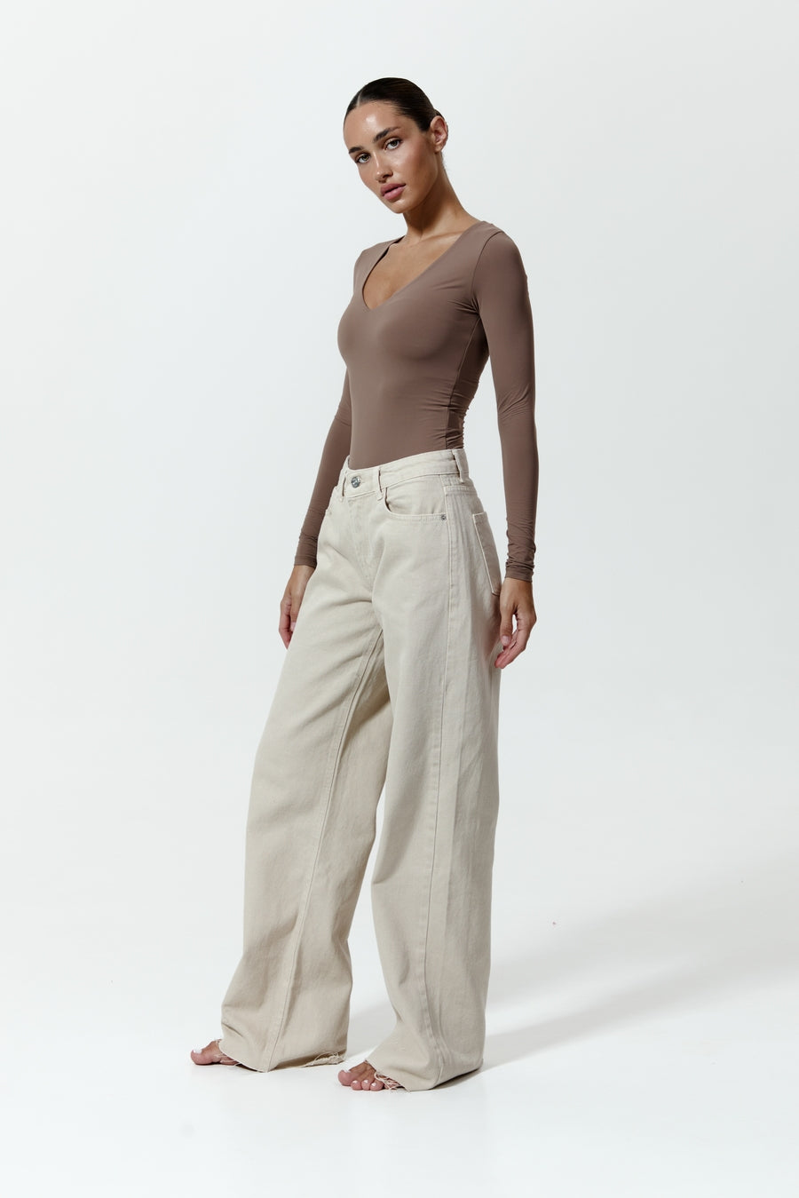 As styled here