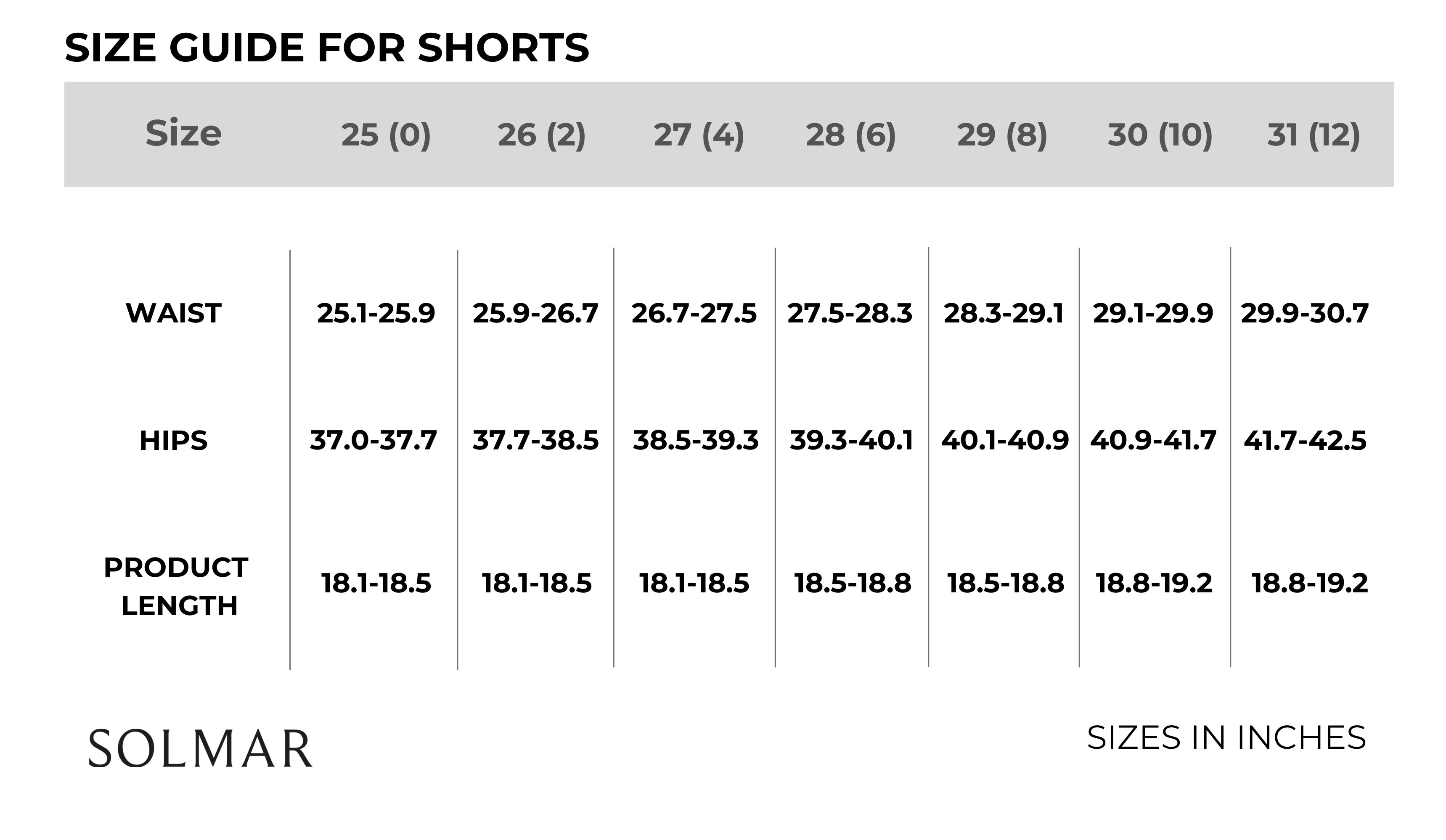 size guide