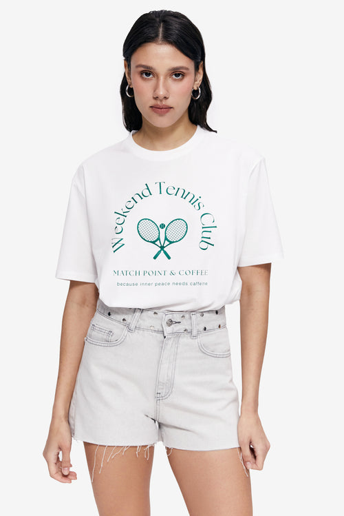 Green Tennis Club T-shirt