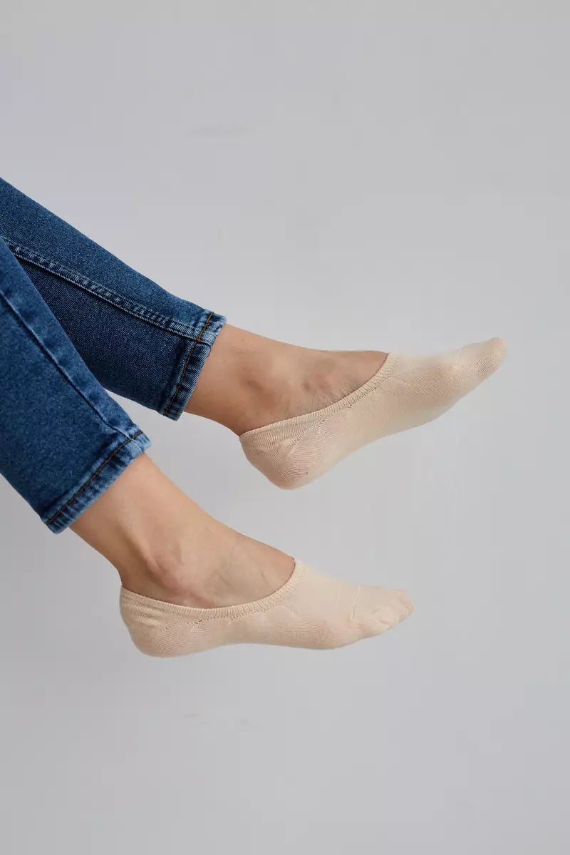 Women's tracks in beige color