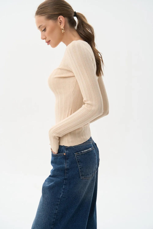 Beige Long Sleeve - SOLMAR