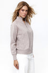 Beige Soft Knit Cardigan