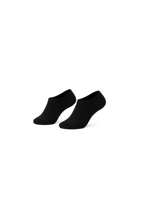 Black ultra-short socks