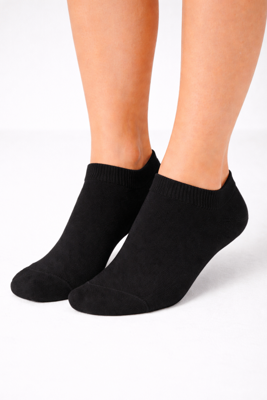 Black ultra-short socks