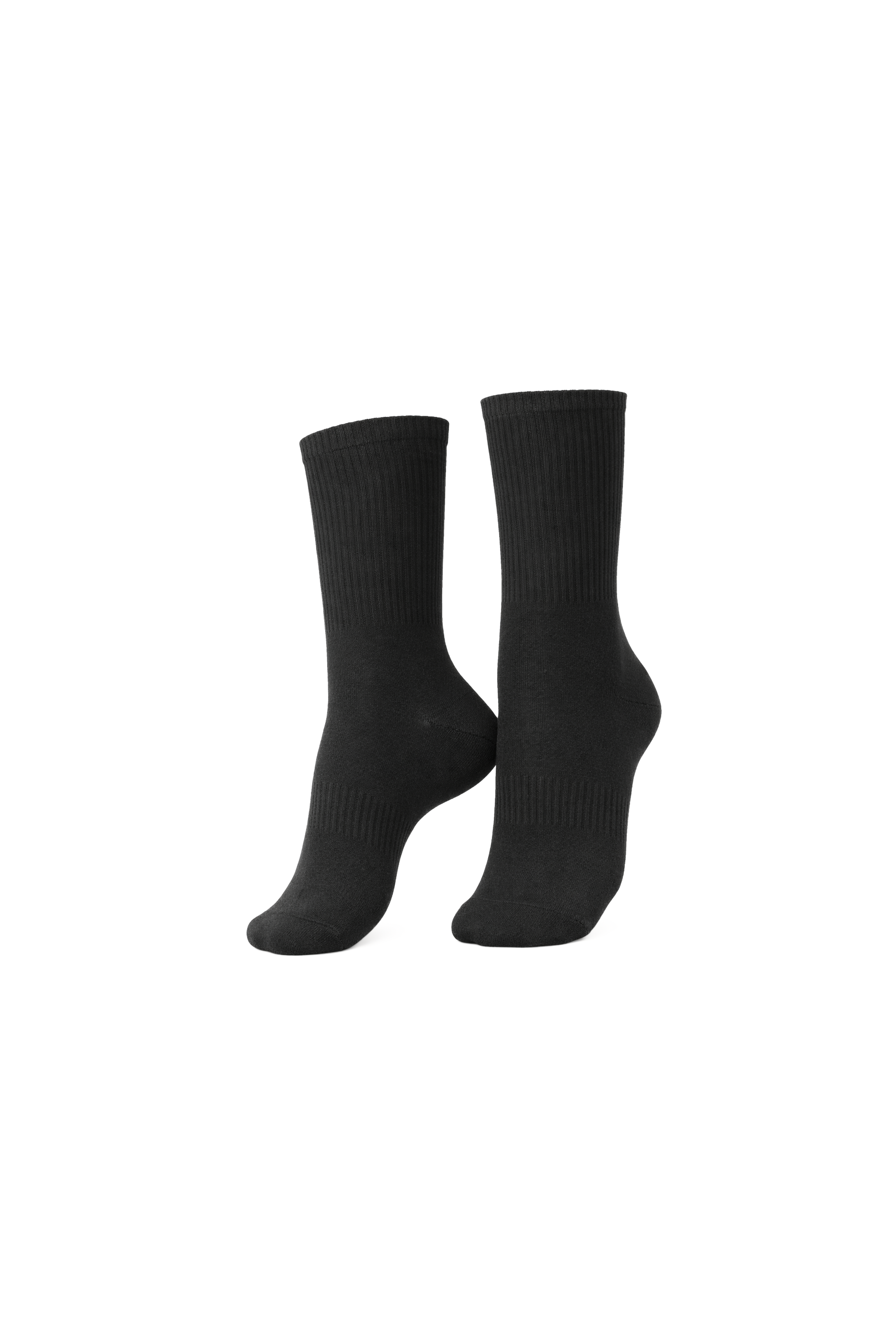 Black high socks