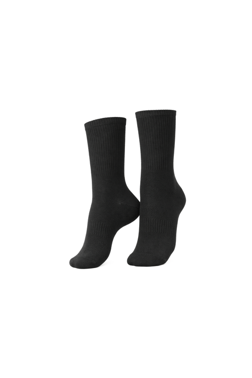 Black high socks