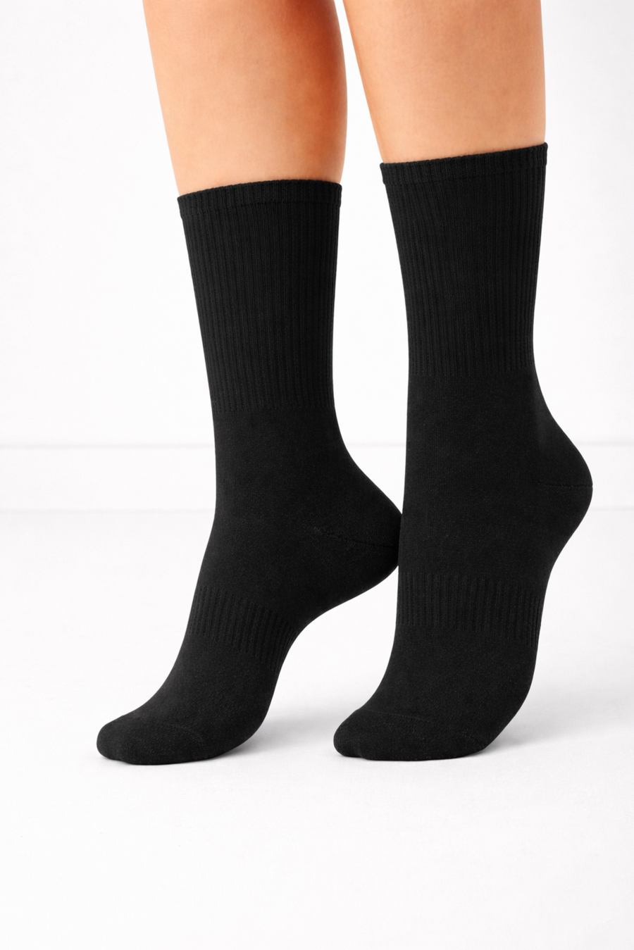 Black high socks