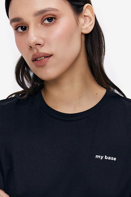 Black "My Base" T-Shirt