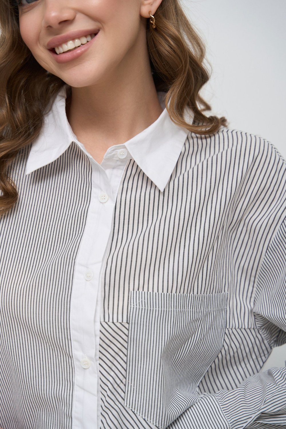 Black Striped Shirt - SOLMAR