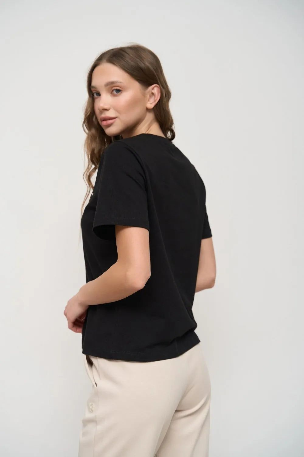 Black Basic T-Shirt - SOLMAR