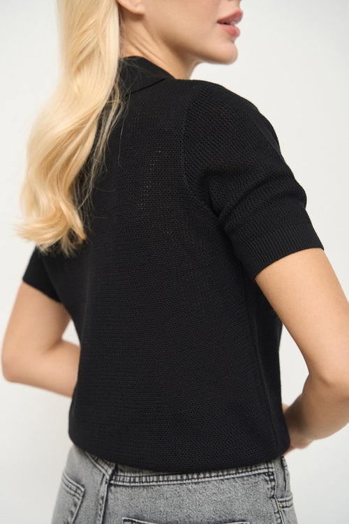 Black Polo Shirt - SOLMAR