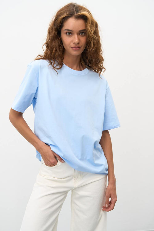 Blue Oversized T-shirt