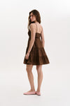 NEW Brown Baby Doll Dress