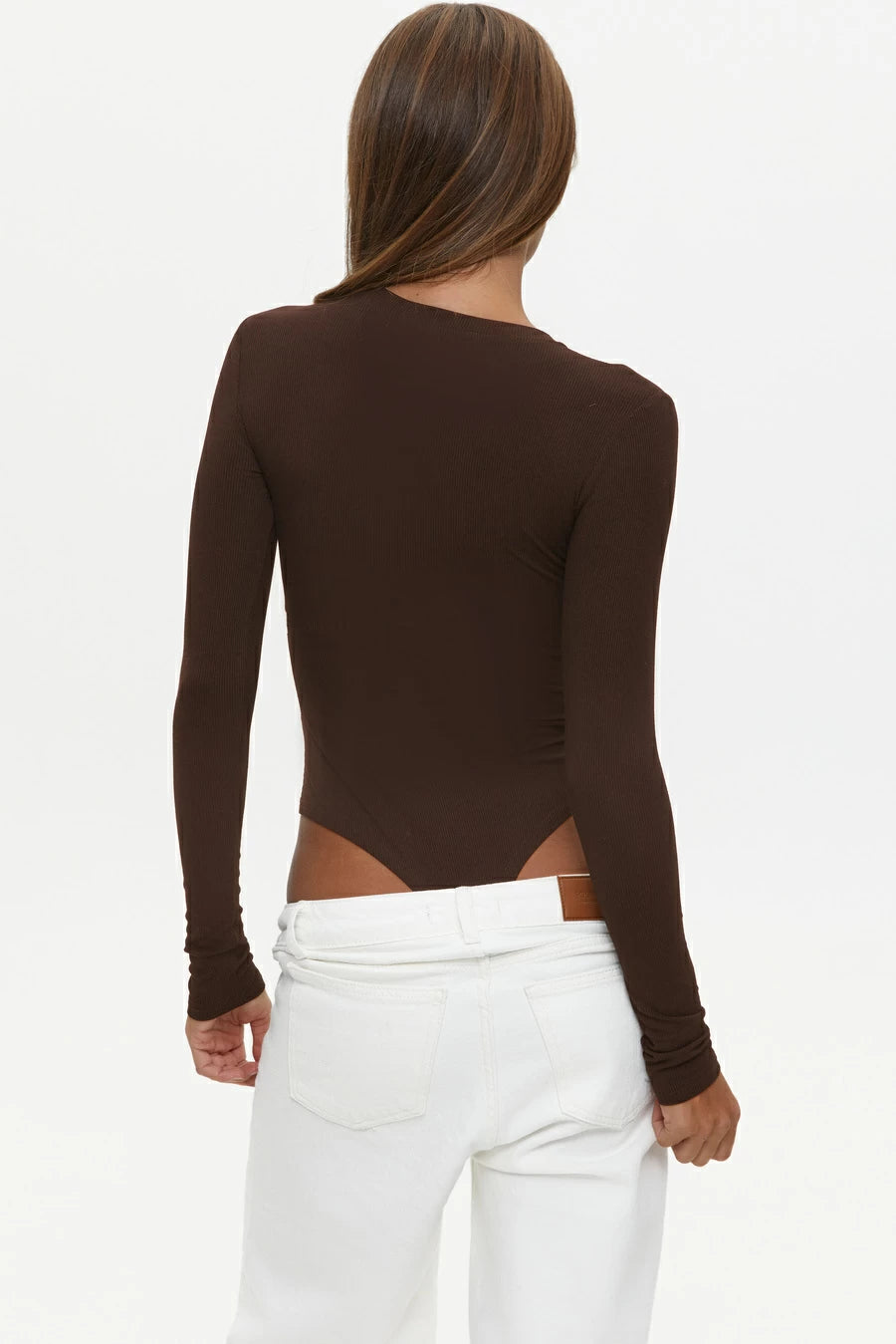 brown-basic-long-sleeve-bodysuit 